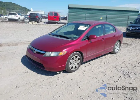 2006 Honda Civic Lx z USA, uszkodzony, nr VIN 2HGFA16566H522878